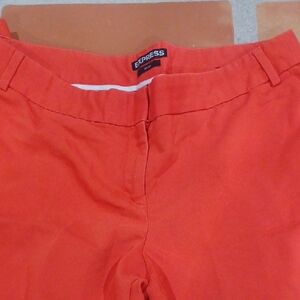 Express Vibrant Red Trousers